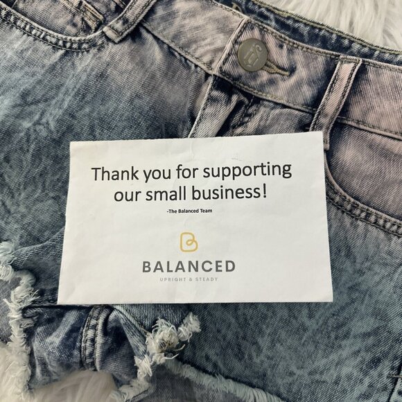 Decree womens acid wash pink ombre cut off shorts 1 y2k sexy - Picture 12 of 12